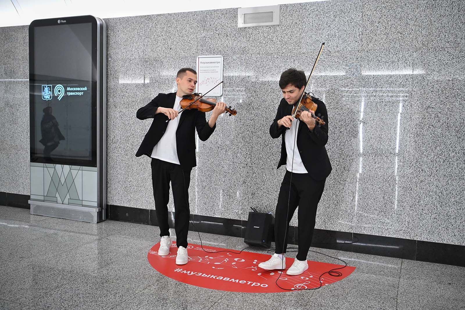 В столице стартовал шестой сезон проекта «Музыка в метро»