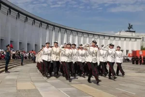 Традиционный парад кадетского движения состоялся на Поклонной горе