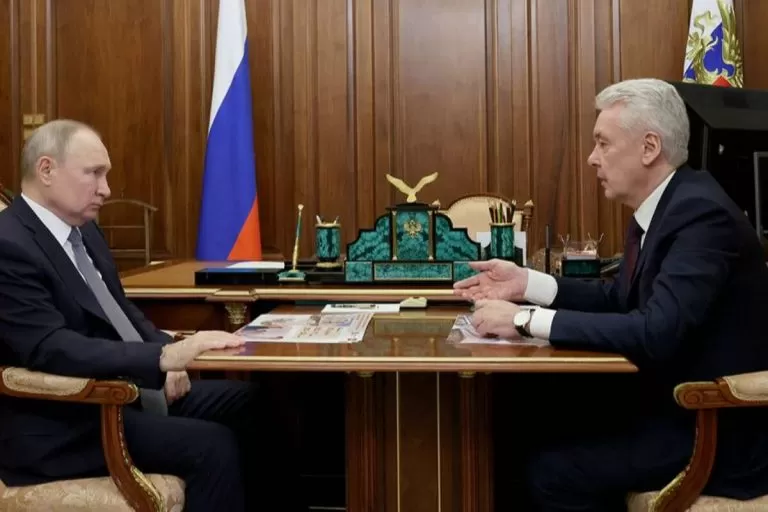 Владимир Путин наградил Сергея Собянина орденом «За заслуги перед Отечеством» I степени