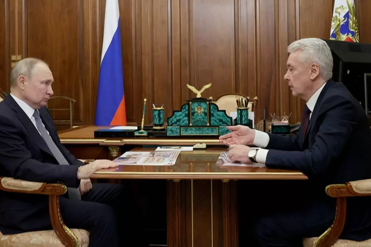 Владимир Путин наградил Сергея Собянина орденом «За заслуги перед Отечеством» I степени