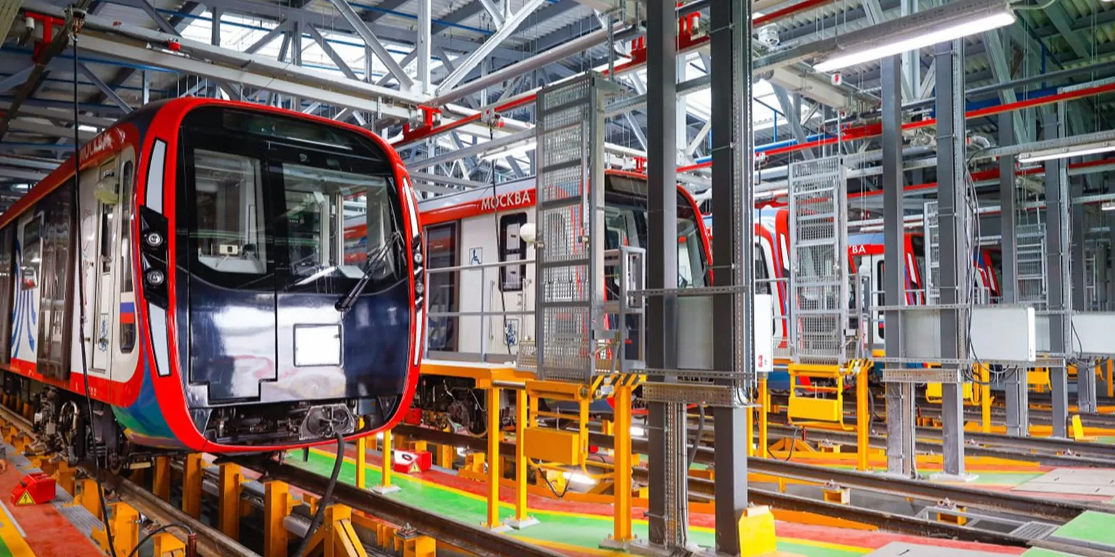 Еще 40 новых современных вагонов «Москва-2020» пополнили парк столичного метрополитена