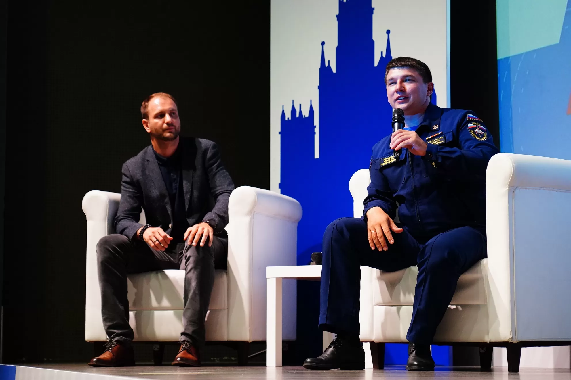 Лидер московского движения волонтеров-спасателей посетил общественный штаб Сергея Собянина
