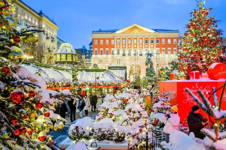 В новогоднюю ночь мероприятия пройдут по всей Москве