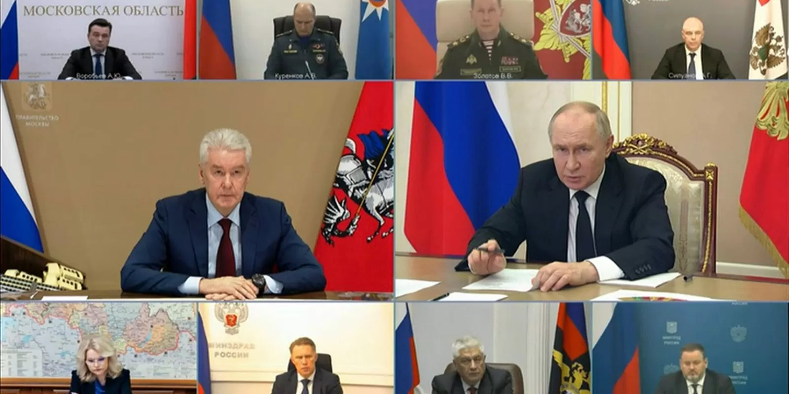 Сергей Собянин: Москва не потеряла в больницах ни одного человека после теракта