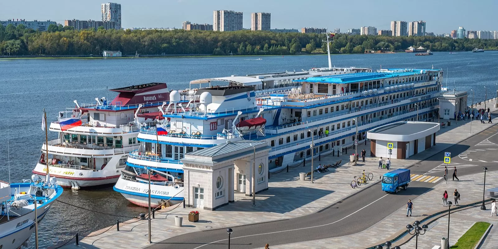 Мэр города  объявил о начале сезона летней навигации по Москве-реке