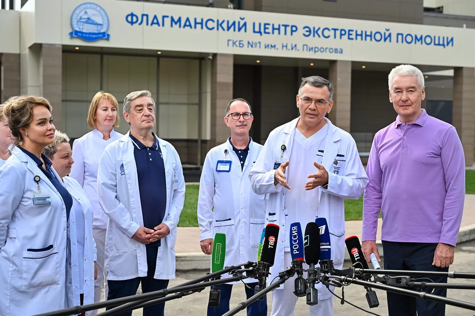 Сергей Собянин рассказал о новом стандарте экстренной медпомощи во флагманских центрах