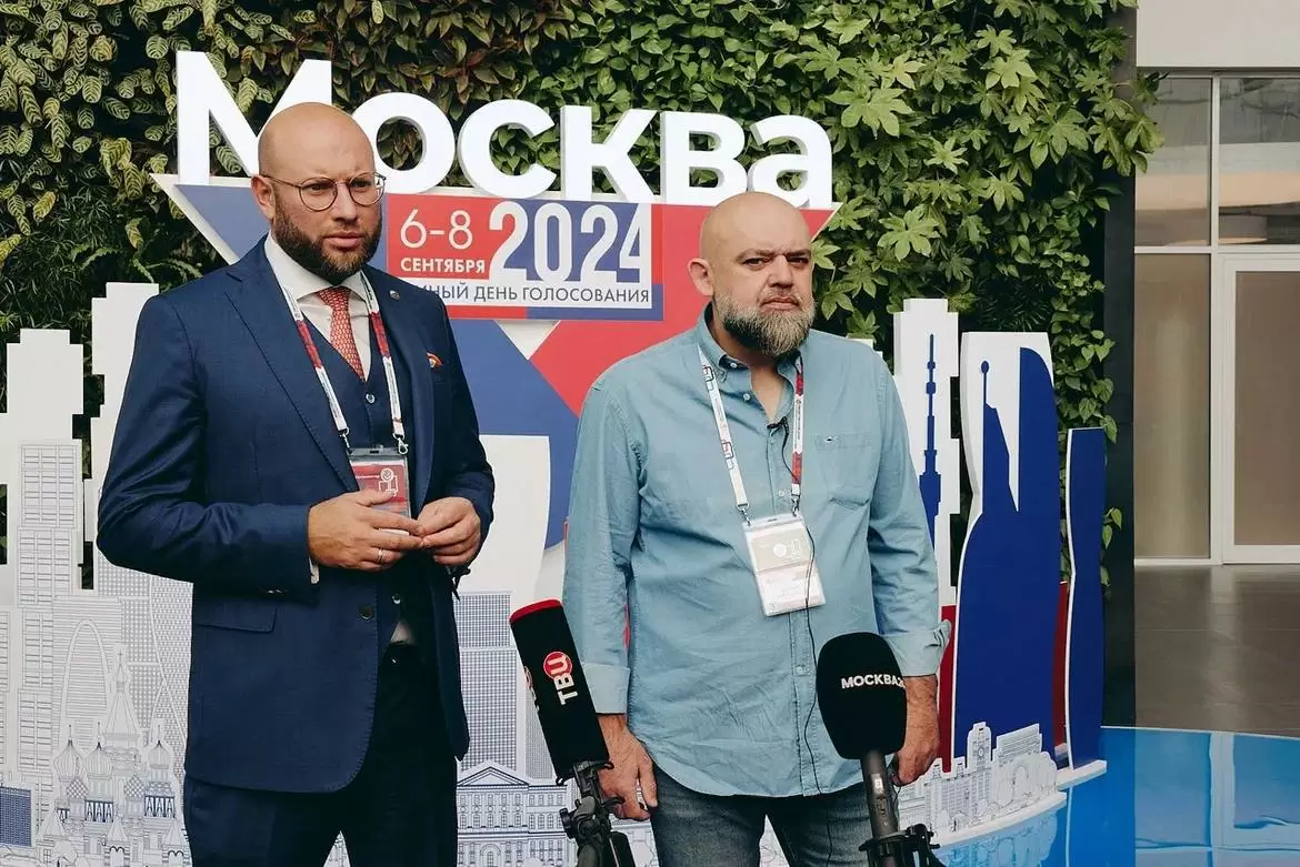 Главный врач ММКЦ «Коммунарка» Проценко проголосовал на выборах депутатов Мосгордумы онлайн