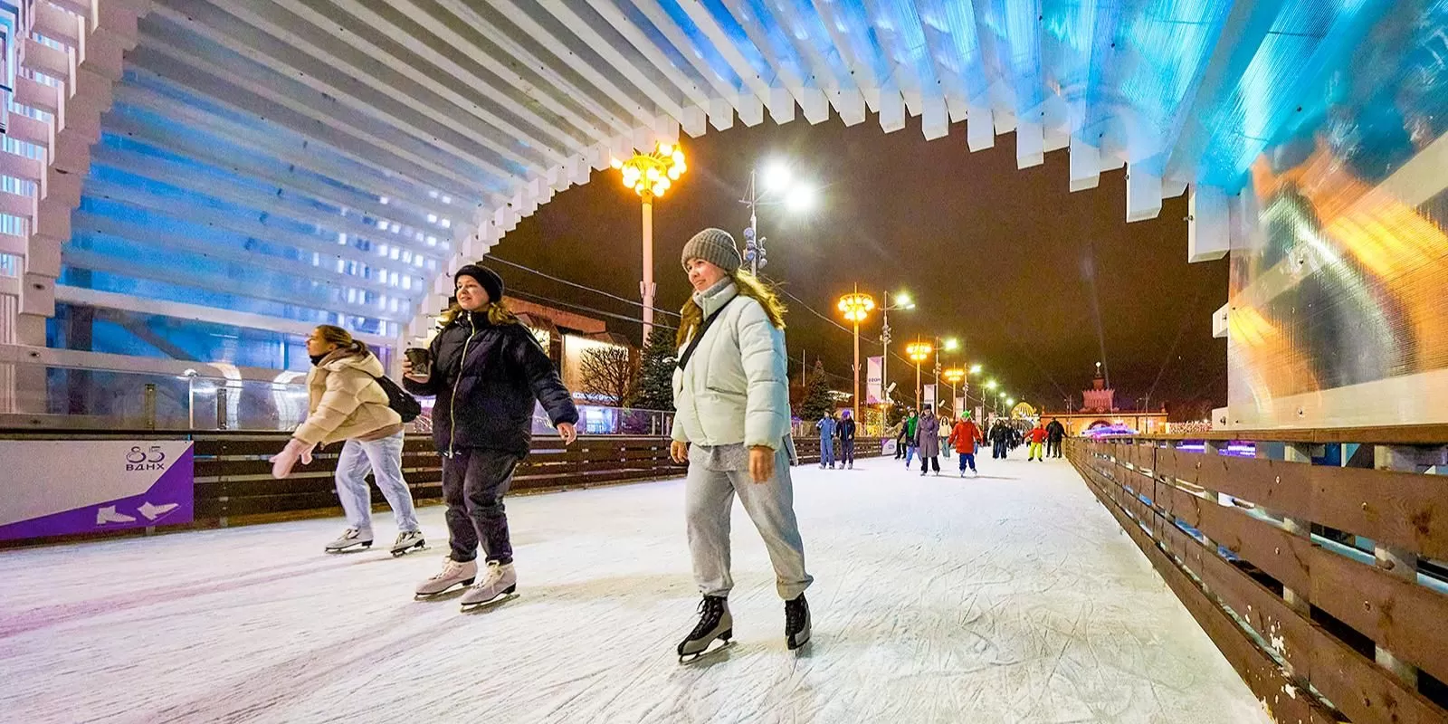 В парках Москвы этой зимой будет работать 47 катков