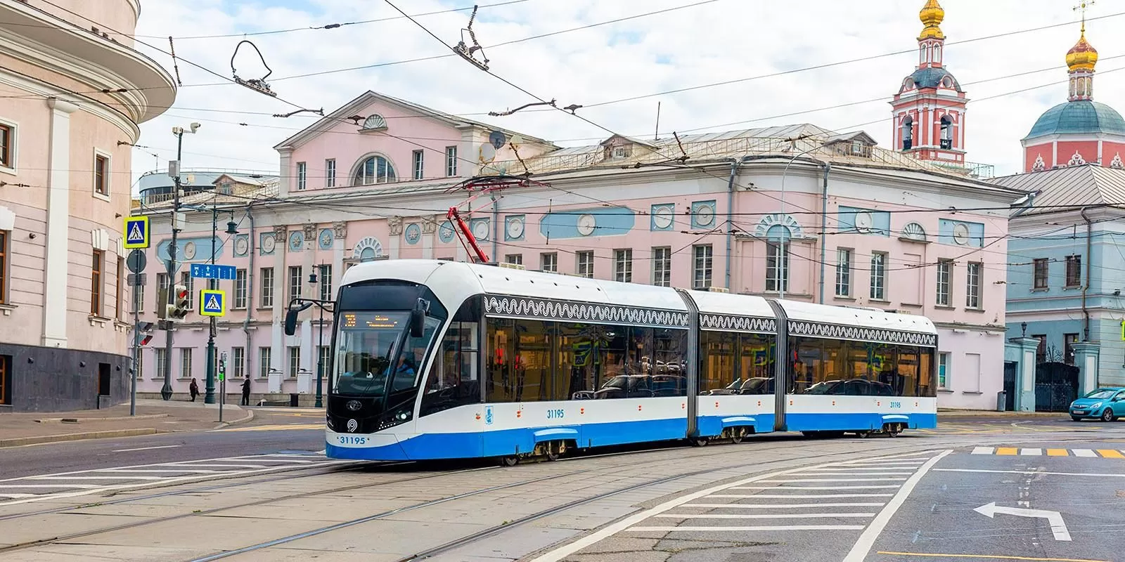 В Москве будет запущено еще около 100 современных трамваев