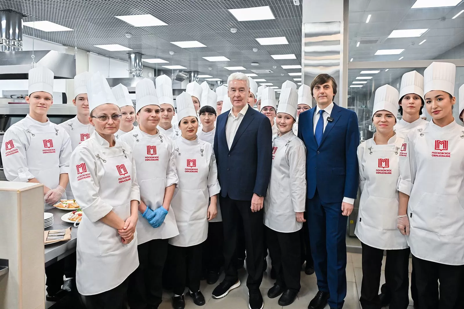 Мэр Москвы открыл учебно-практический полигон для студентов колледжей
