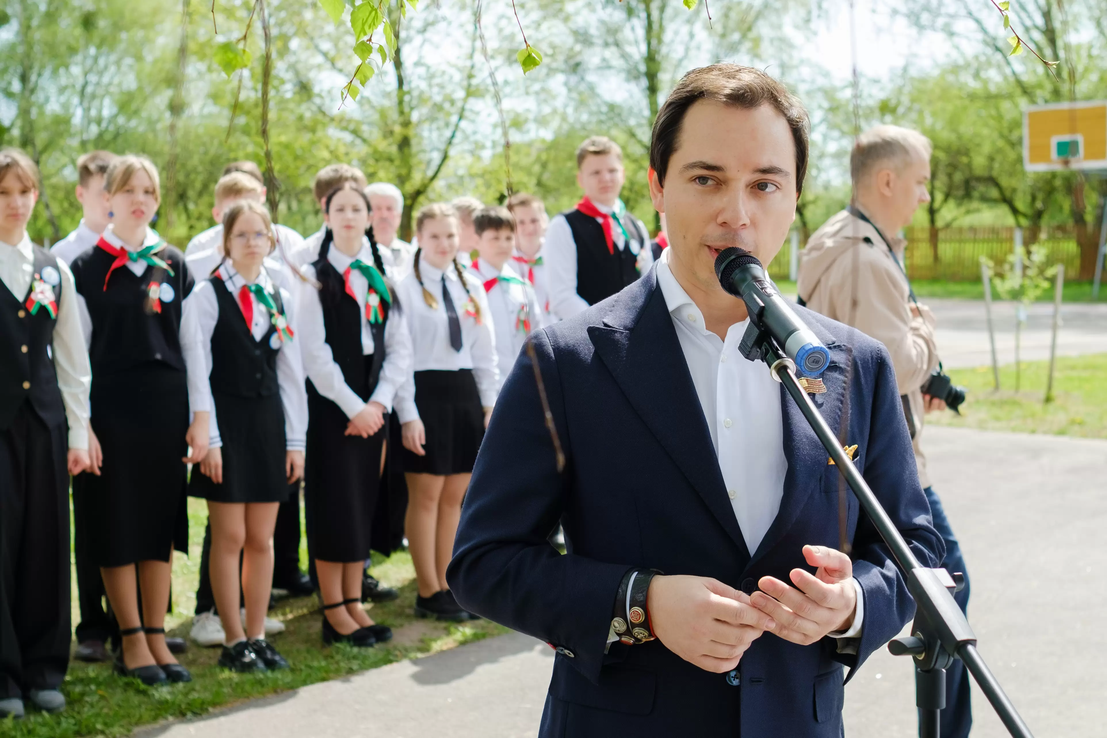 Международный Сад Мира и Памяти «Защитникам и труженикам Отечества от благодарных потомков» пополнился новыми деревьями