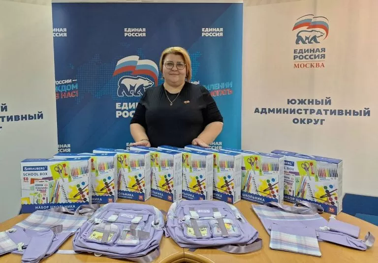 Депутат Ольга Мельникова присоединилась к акции «Собери ребёнка в школу»