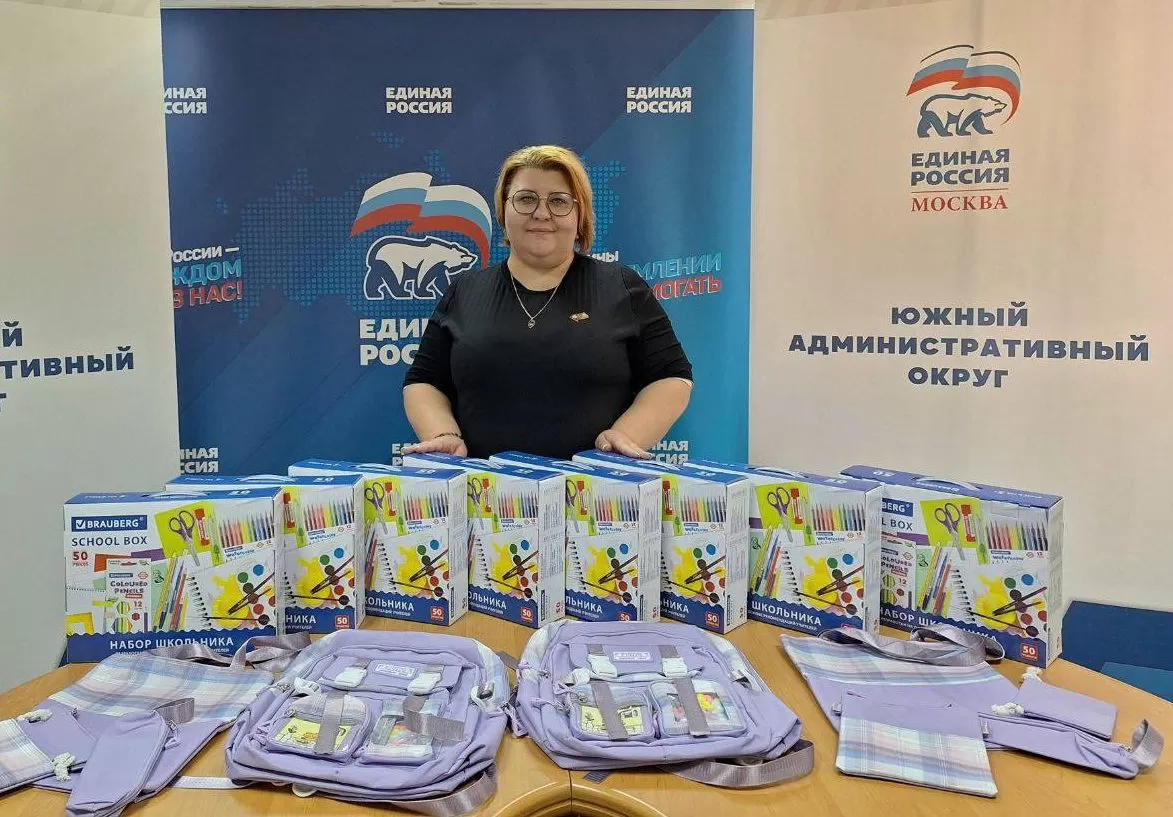 Депутат Ольга Мельникова присоединилась к акции «Собери ребёнка в школу»
