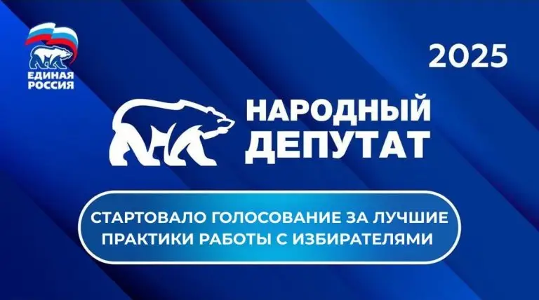 Cтартовало голосование за лучшие практики работы с избирателями в рамках конкурса «Народный депутат»