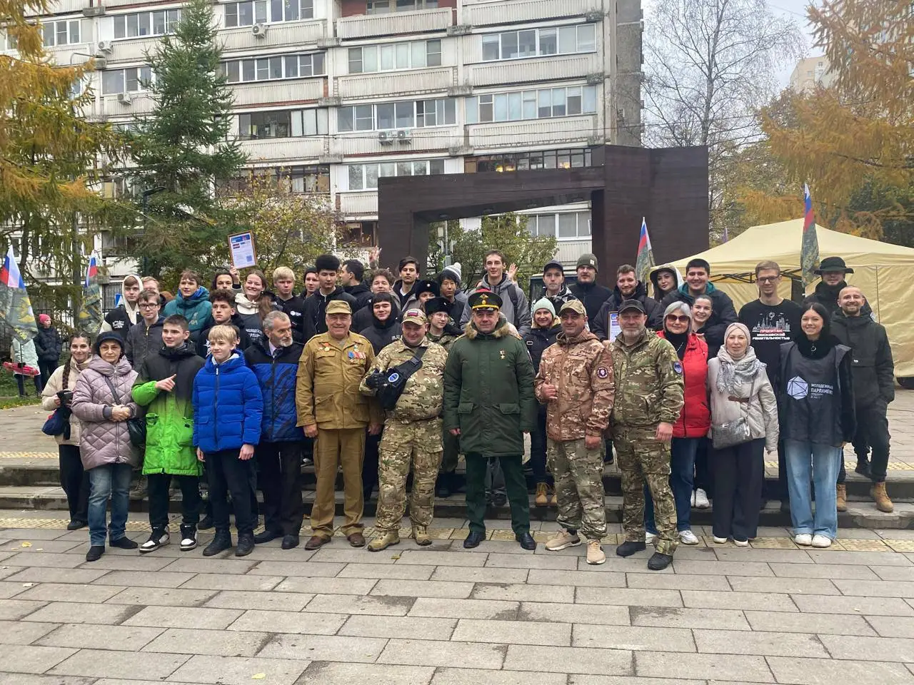 В САО прошло мероприятие «Курс молодого бойца»