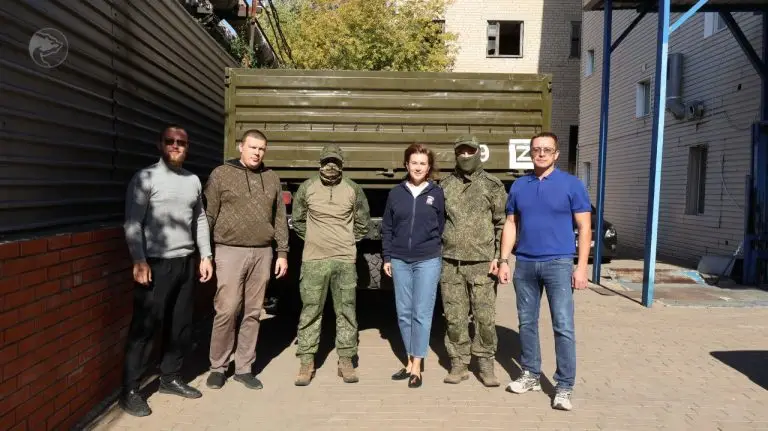 Муниципальный депутат Светлана Кобзарь доставила гуманитарный груз в зону проведения СВО