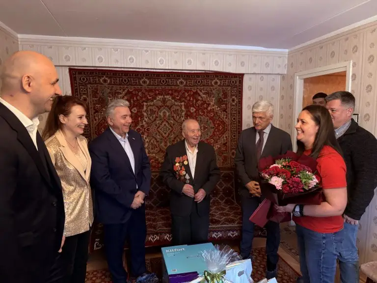 Ветеран Великой Отечественной войны из Нижегородского района Павел Капустин отметил 100-летие