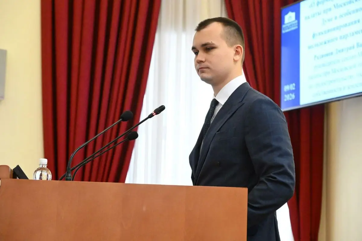 Дмитрий Радионов: Молодежный парламент – это школа для будущих политиков
