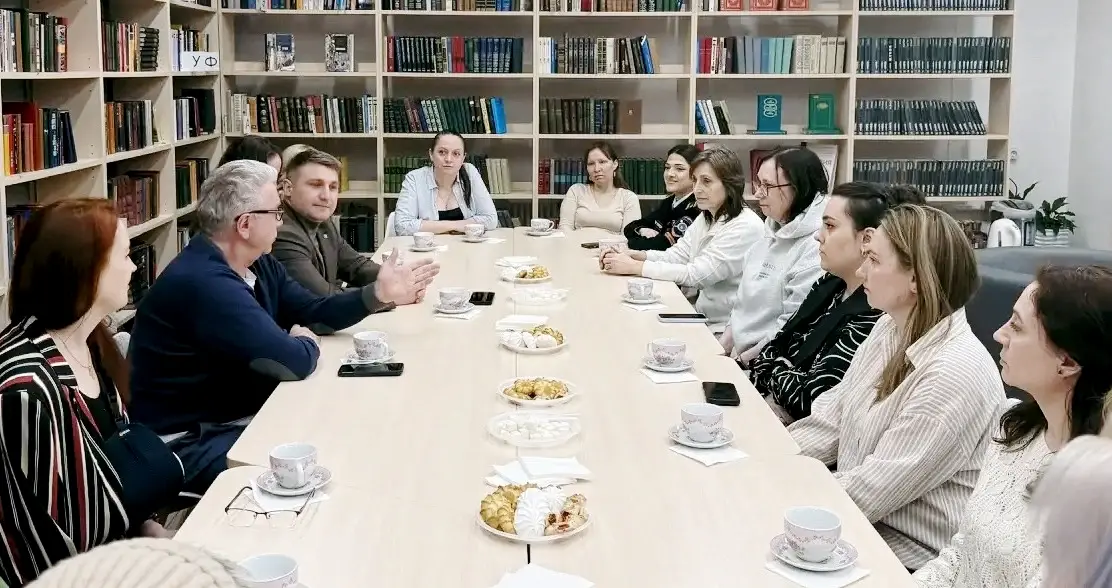 Участник СВО Эдуард Шонов встретился с волонтёрами Нижегородского района и жёнами бойцов СВО