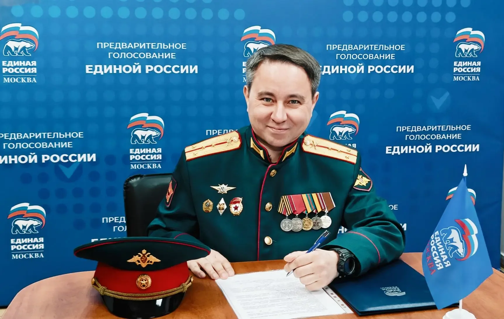 Участник СВО Шарипов подал документы на предварительное голосование «Единой России»