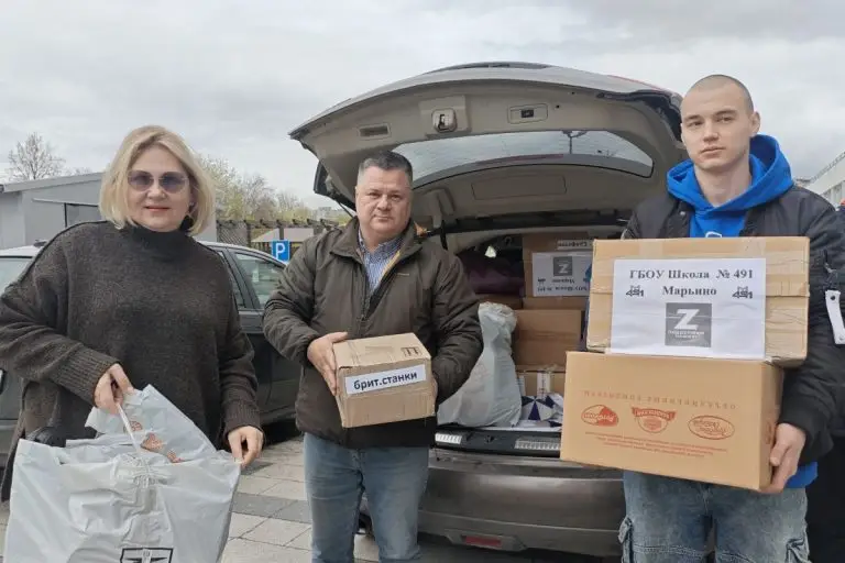 «Единая Россия» передала гуманитарную помощь в московский госпиталь
