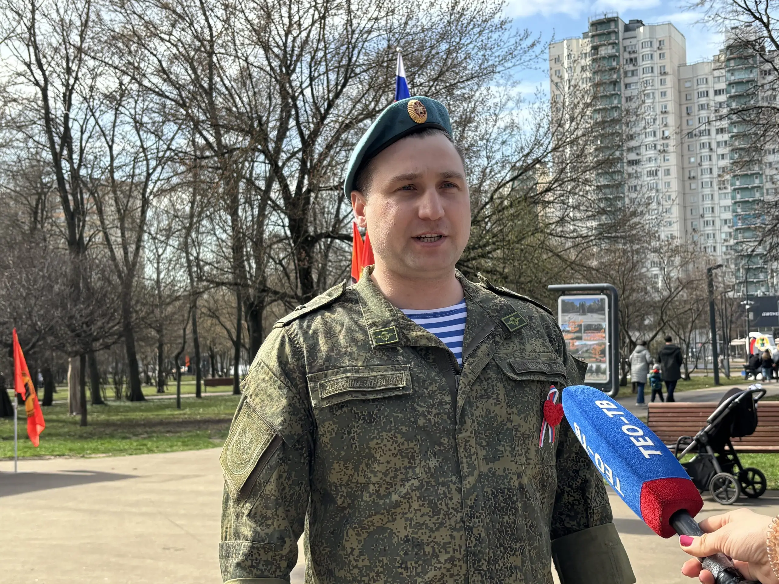 Ветеран боевых действий Эдуард Шонов принял участие в волонтерской акции для бойцов СВО