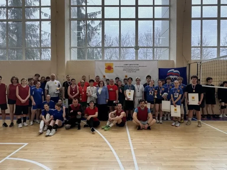 В ТиНАО прошел волейбольный турнир в рамках марафона «Сила России»