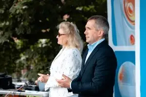 Журналист Олег Леонов принял участие в открытии площадки проекта «Лето в Москве» в парке «Усадьба Трубецких»