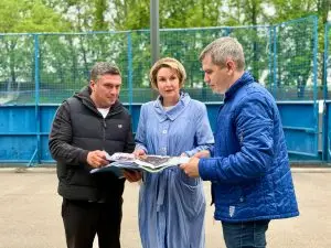 Депутат Госдумы Светлана Разворотнева: Каток на улице Гурьянова в районе Печатники реконструируют по инициативе жителей