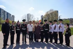 Герой России Роман Романенко принял участие в патриотической акции «Тропа памяти и славы» на юго-западе Москвы