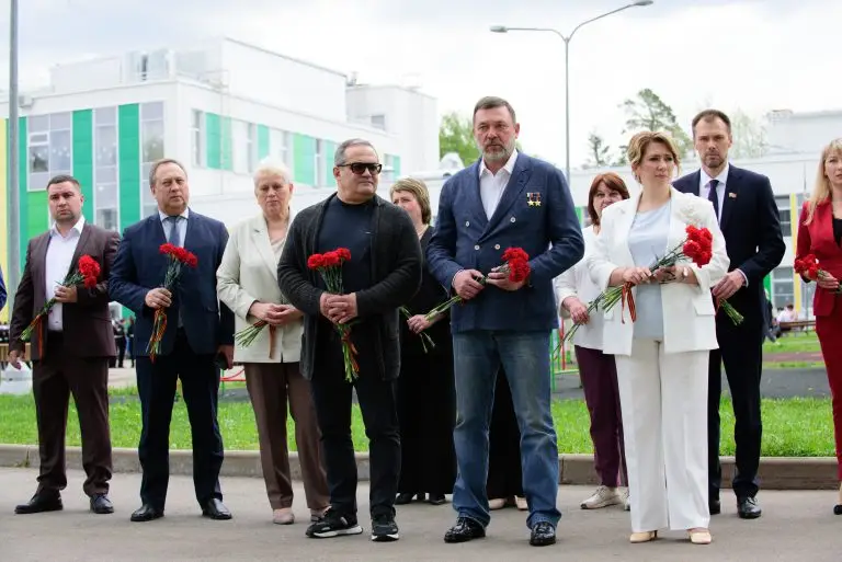 Депутат Госдумы Дмитрий Саблин обратился к участникам фестиваля «Кадетская весна» в Бекасово