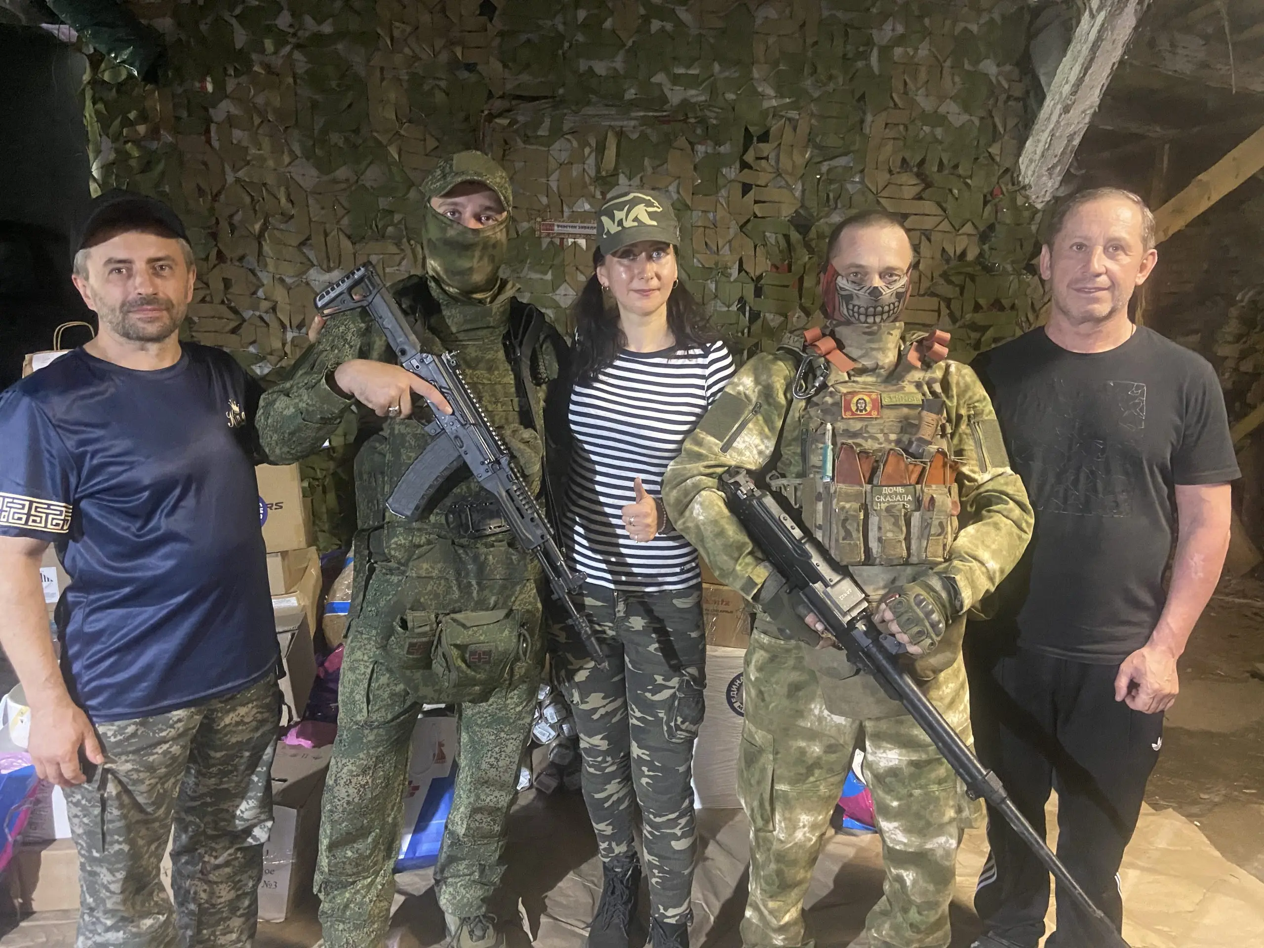 Ко Дню России единороссы запада Москвы доставили гуманитарную помощь на линию боевого соприкосновения