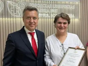 Анатолий Выборный поздравил врачей больницы № 67 с Днем медика