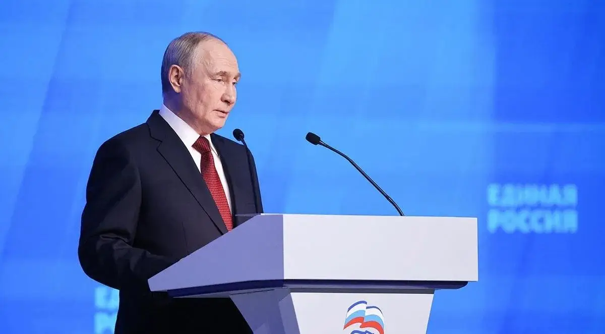 Владимир Путин: «Единая Россия» в этом году отмечает 25-летний юбилей