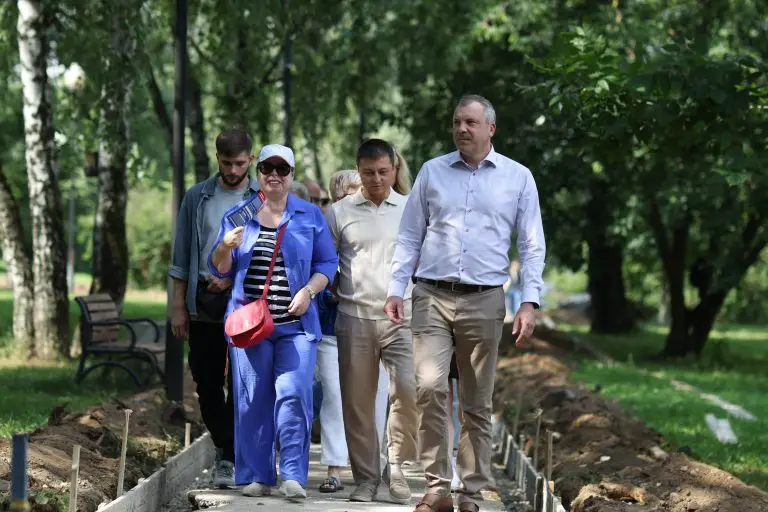 Благоустройство Крылатского парка на западе столицы выходит на финишную прямую