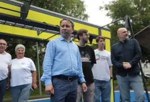 Муниципальный депутат района Восточное Дегунино Эльдар Шарипов проверил ход благоустройства по обращению местных жителей