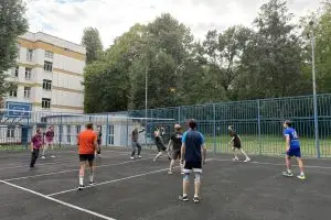 Соревнования по волейболу для жителей прошли в Рязанском районе