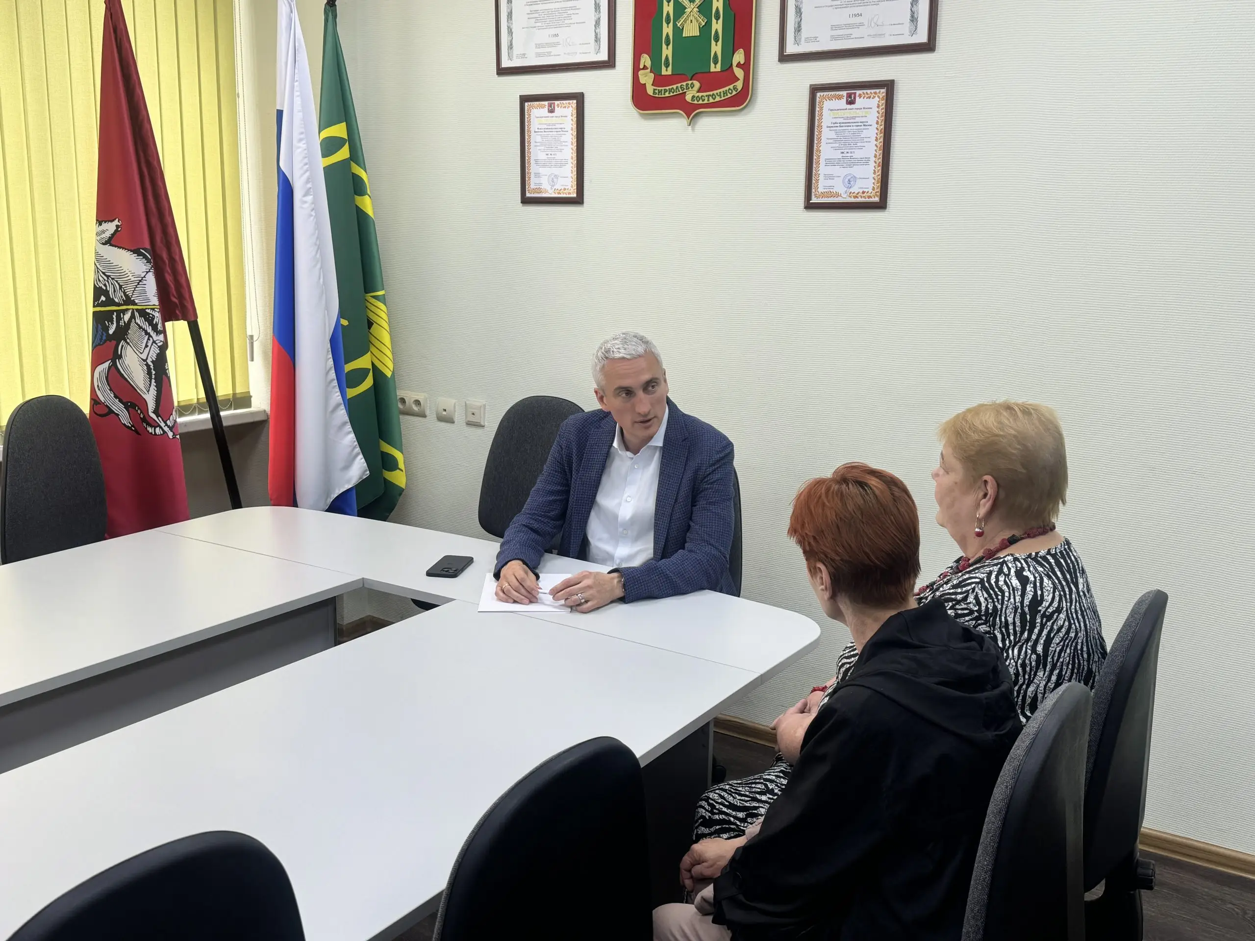 Вопросы благоустройства и содержания жилого фонда рассмотрели на приеме граждан в районе Бирюлево Восточное