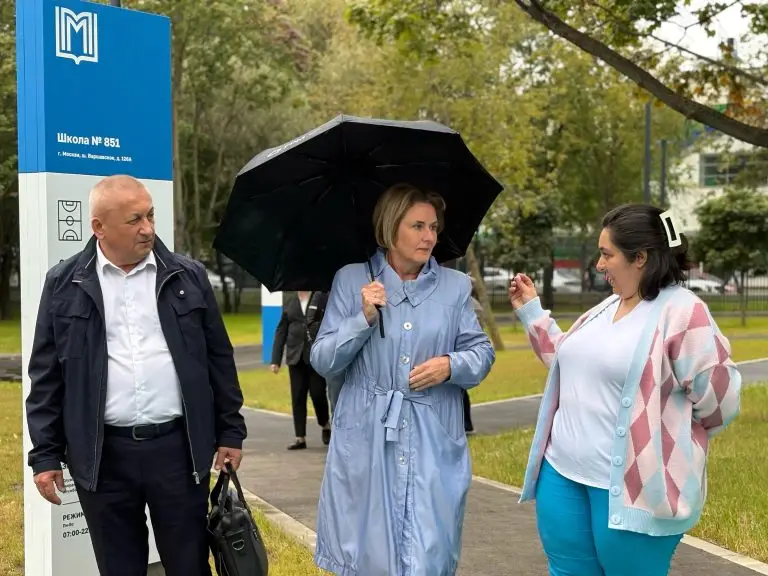 Реконструкция школы по московскому стандарту завершилась в районе Чертаново Северное