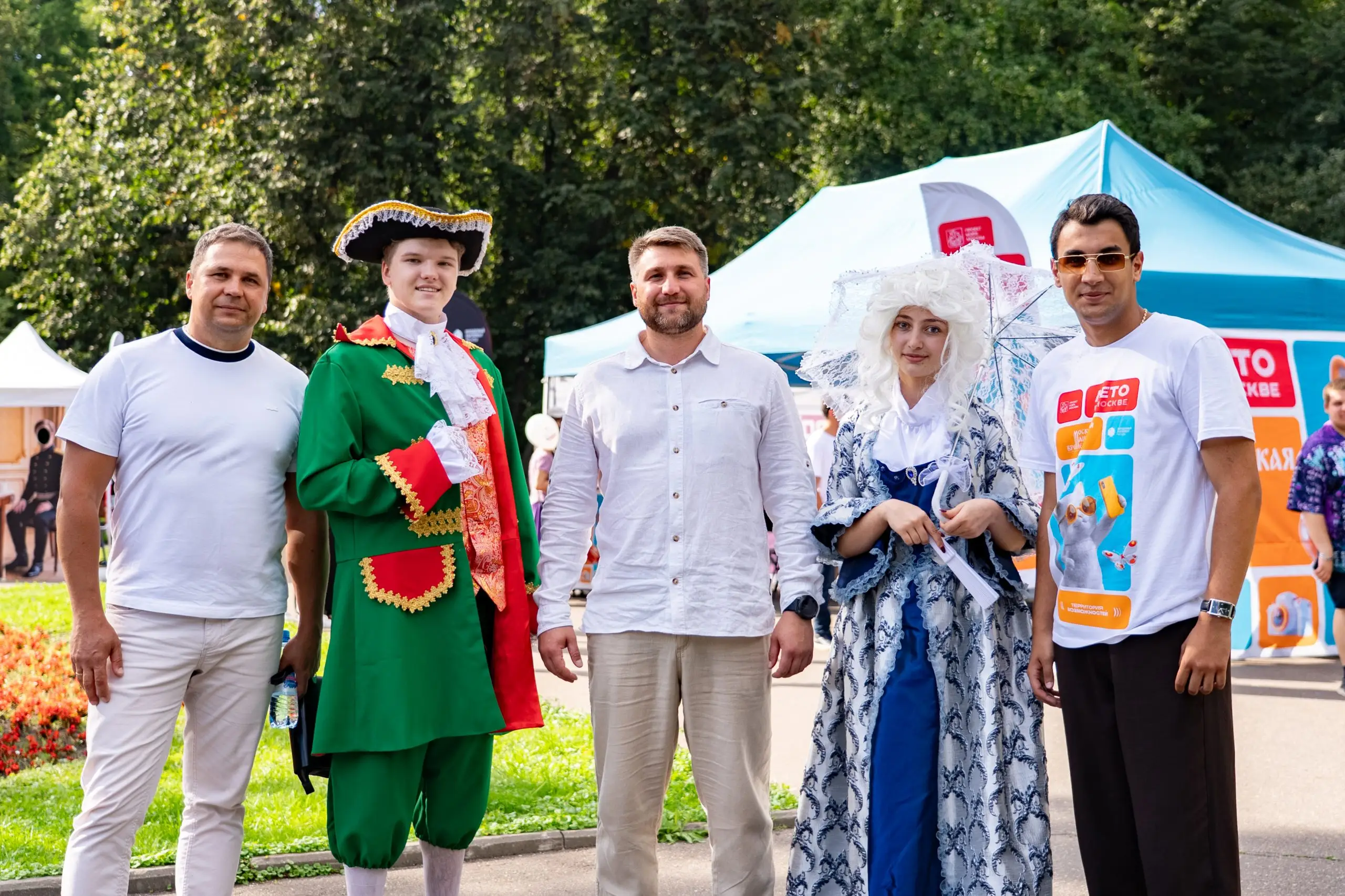 Исторический фестиваль состоялся в Перовском парке