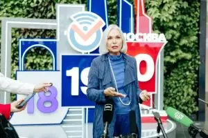 Ирина Белых посетила Общественный штаб
