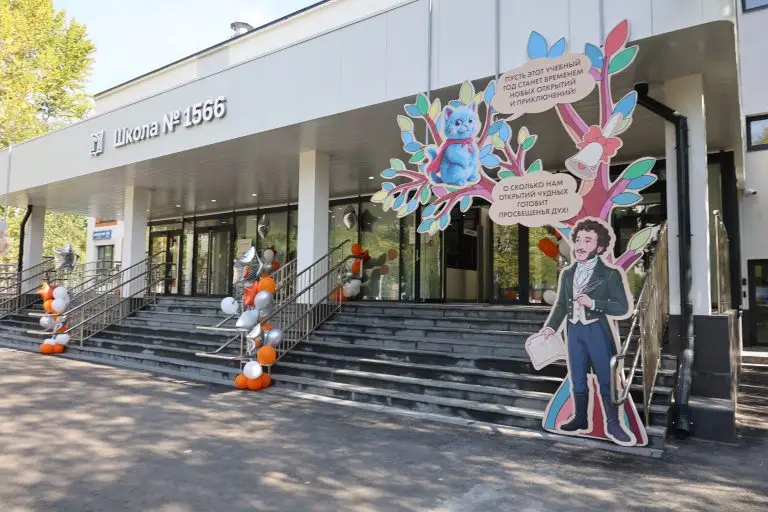Кадетский корпус школы № 1566 в районе Марьино открылся после реконструкции