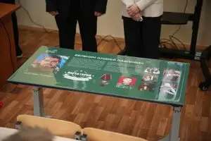 В московской школе № 1191 открыли «Парту Героя» в память об Андрее Беленине