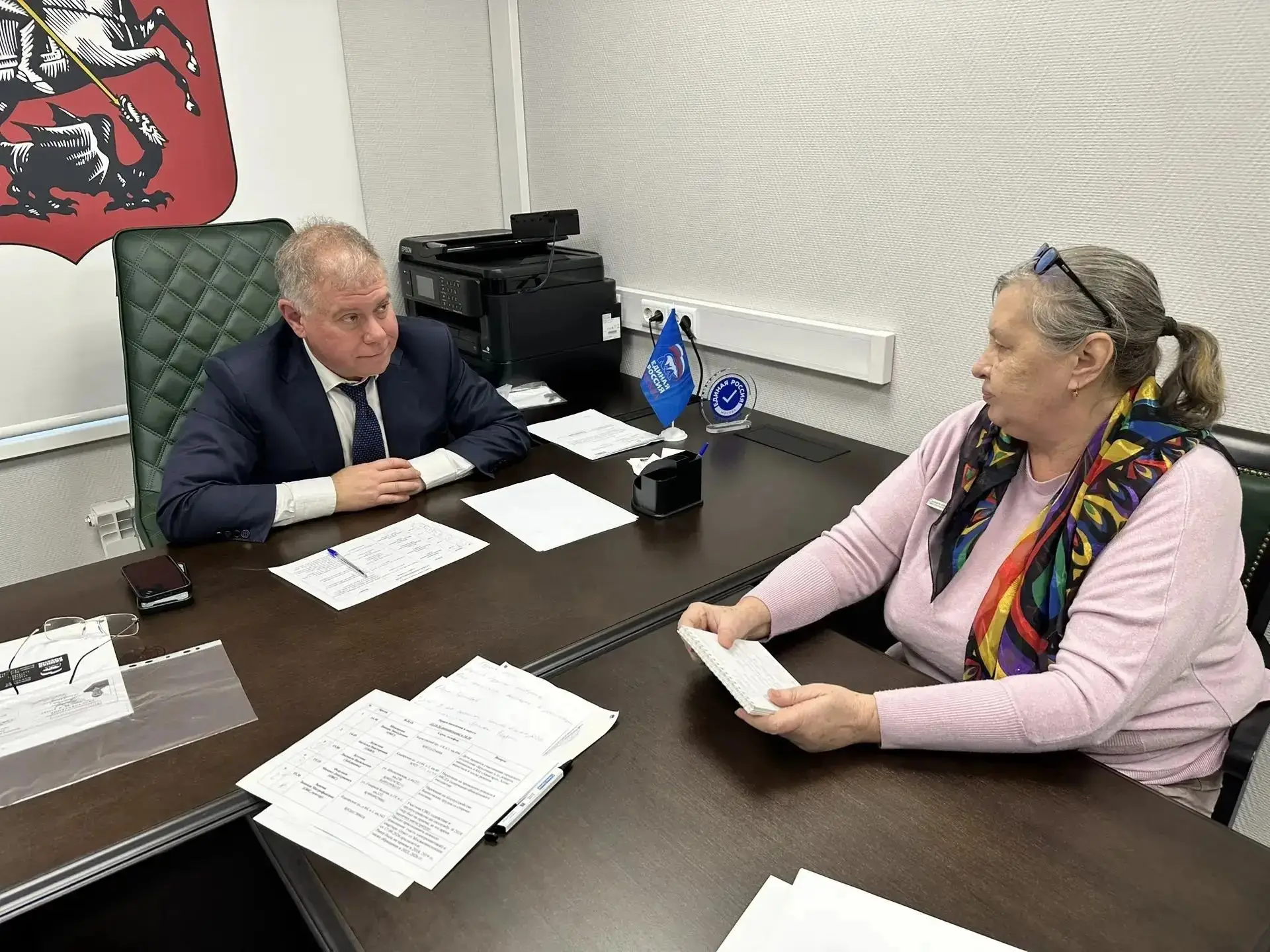 Степан Орлов провёл приём жителей по вопросам капремонта, благоустройства и трудоустройства