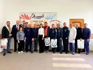 В Черёмушках поздравили с Днём отца представителей разных профессий